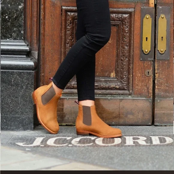 Cordings Duke for Cordings suede Chelsea boot - Picture 2 of 11